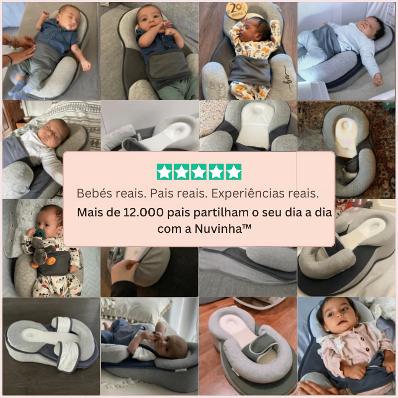 Nuvinha Cloud™ — Noites tranquilas para o teu bebé.