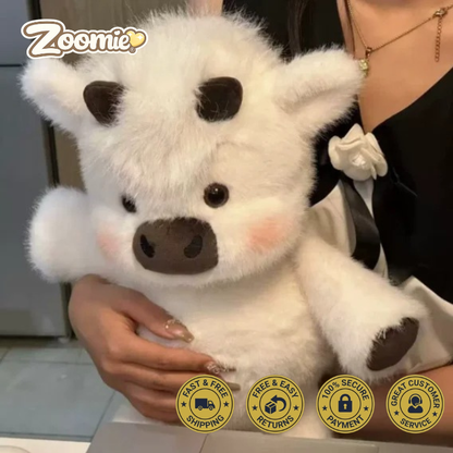 Peluche da Vaca das Terras Altas a Correr