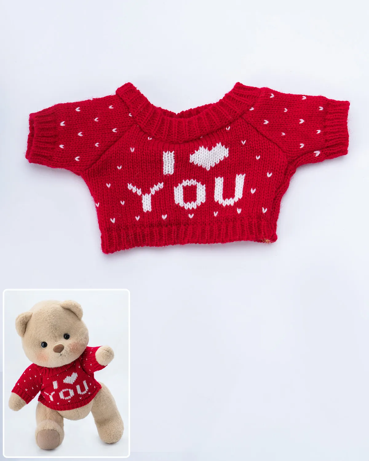 Amori, o Urso de Malha Carinhoso