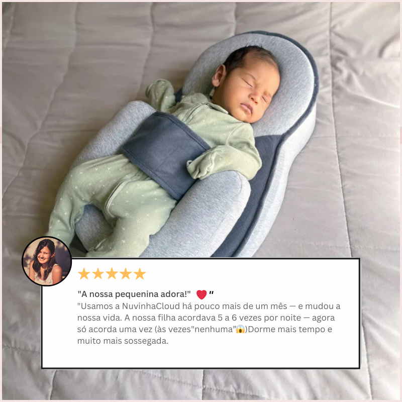 Nuvinha Cloud™ — Noites tranquilas para o teu bebé.