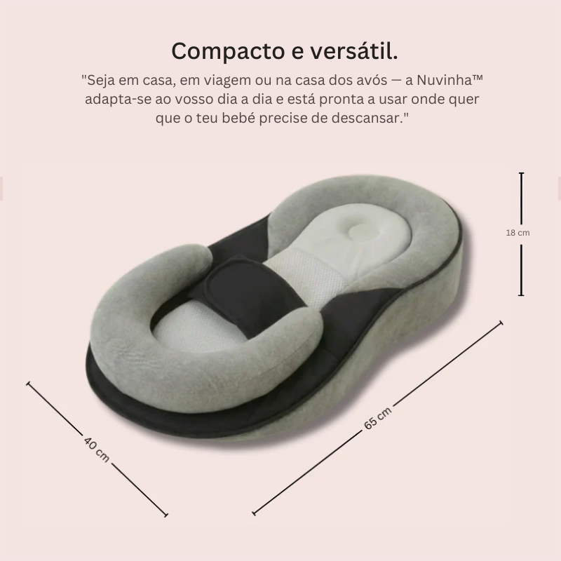 Nuvinha Cloud™ — Noites tranquilas para o teu bebé.